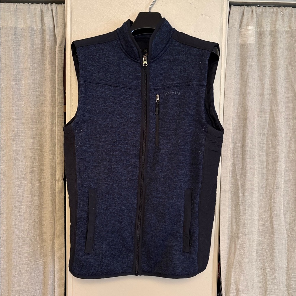 Orvis Navy and Black Men's Vest